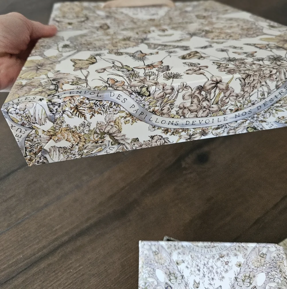NEW Dior Floral Stationery Boxed Set In Bag VIP